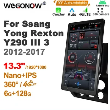 TS10 Android 10.0 Ownice Avto Radio, Auto za SsangYong Rexton Y290 III 3 2012-2017 z 13.3