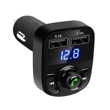 X8 Avto Bluetooth, FM Oddajnik, MP3 Predvajalnik Večnamensko Avto Polnilec Avto Dodatki