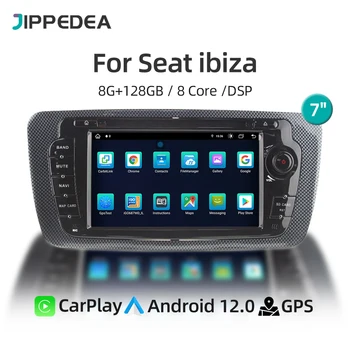 Android 12.0 Avto Multimedijski Predvajalnik Za VW Volkswagen, Seat Ibiza 2009-2013 CarPlay 4G WiFi, GPS, Avto DVD-Radio, Bluetooth, Vodja Enote