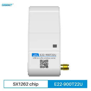 SX1262/SX1268 LoRa Modul USB Vmesnik 230/400/900MHz E22-230/400/900T22U 22dBm Z Anteno RSSI LBT 5KM PADEC Modul CDSENT