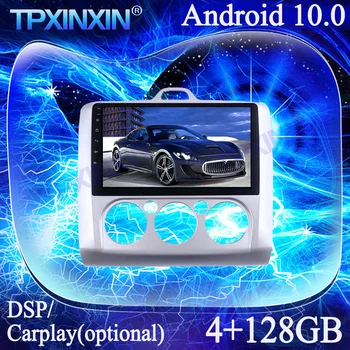 Android 10 4G+128G Za Ford Focus MT 2007-2011 PX6 IPS Carplay Multimedijski Predvajalnik, magnetofon GPS Navi Auto Radio Vodja Enote za DSP