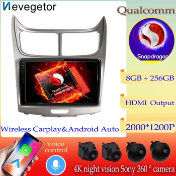 Android 13 Qualcomm Snapdragon Za Chevrolet Jadro 2009-2013 Avto Radio Večpredstavnostna Video Predvajalnik Navigacija GPS Ni 2din 5G WIFI, BT