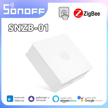 SONOFF SNZB-01 Zigbee Brezžična Izmenjava Pametni Dom Stikalo Low-Battery Obvestila Na E-WeLink App Delo Z SONOFF ZBBridge IFTTT