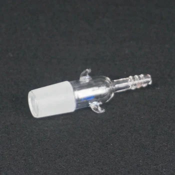 Laboratorij Stekla Naravnost Vakuumske Inertni plin adapter 24/29 skupno 9 mm cev povezava