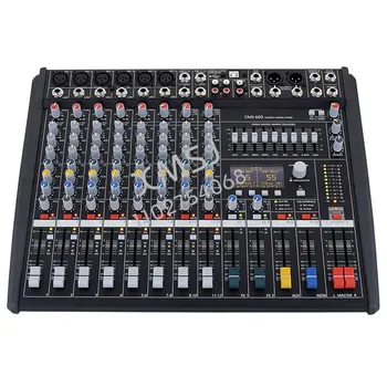 Novi CMS 600-3 6 Kanalni Audio Mixer CMS600-3 Strokovno Mešalna Ojačevalnik CMS600 48V Phantom