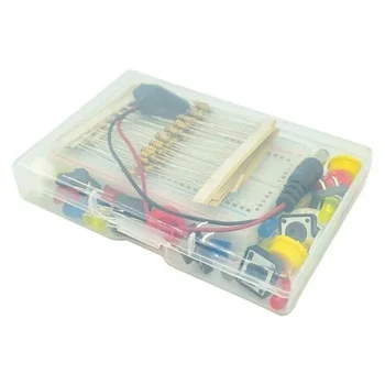Starter Kit za UNO R3 Mini Breadboard Skakalec LED Gumb Žice Gumb Arduino Uno DIY