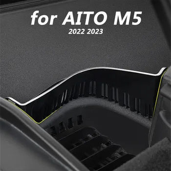 za AITO M5 EV 2022 2023 Avto zunanja dekoracija dodatna oprema, pralni kritje, voda vodnik kanal, anti zamašitev pokrov