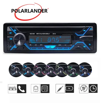 1 Din 12V Aux, MP3 Predvajalnik Nove Bluetooth V-dash FM avto radio, Mikrofon, 3,5-Palčni 3010 Avtomobilski Stereo Audio (Stereo zvok
