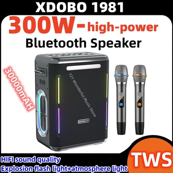 XDOBO1981 300W ultra high power govornik konference na prostem karaoke zvok stranka subwoofer zvočni sistem caixa de som bluetooth