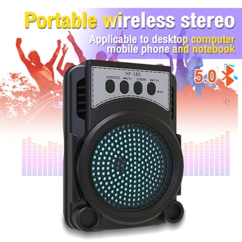 Prenosni Caixa De Som Bluetooth Zvočnik Zunanji Brezžični Bas Stereo Zvočnik Subwoofer Soundbar Home Theater Sound System