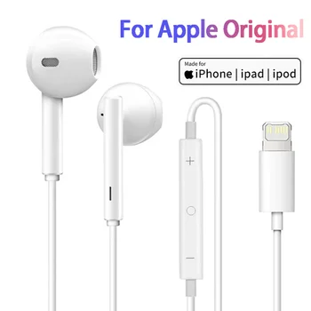 Za Apple Original Slušalke Za iPhone 14 13 12 11 Pro Max mini Strele Slušalke X XS XR 8 7 Plus SE Žično Bluetooth Slušalka