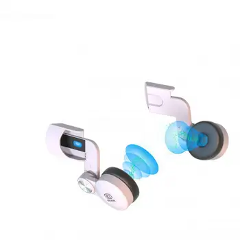 Akustični Naušniki, Abs Hige Kakovost Zvoka Za Zmanjšanje Hrupa Nastavljiv Design Slušalke Trak Slušalke Bele Slušalke Pribor