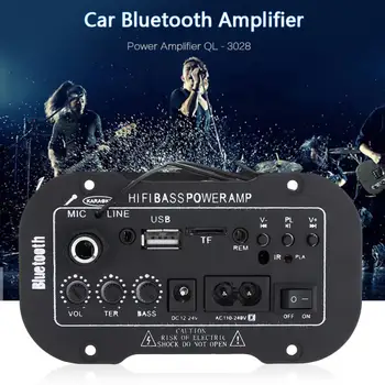 Univerzalni Avto Avdio Ojacevalnikom AMP MP3 MIC SD, USB, DVD Stereo Hi-fi Bas Moči Daljinski upravljalnik Avto Avdio Oprema