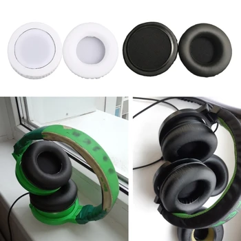 1Pair 90 mm Slušalke Blazine Zamenjava Uho Blazine, Blazine za razer Kraken Gaming Slušalke z mikrofonom