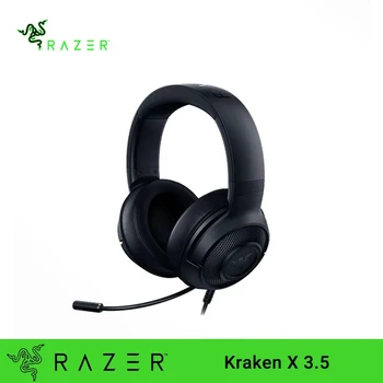 Razer Kraken X Bistvene Žično Gaming Slušalke Slušalke 7.1 Prostorski Zvok, 3,5 mm Upogljivi Mikrofon