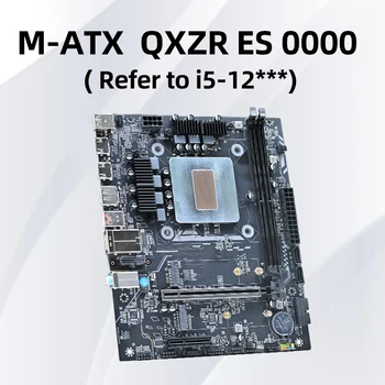 ATX DIY Desktop Motherboard Komplet z Vgrajeno 12. Kit Interposer Core CPU QXZR ES 0000(Glejte i5-12***) 8C12T 18MB Pisarna PC