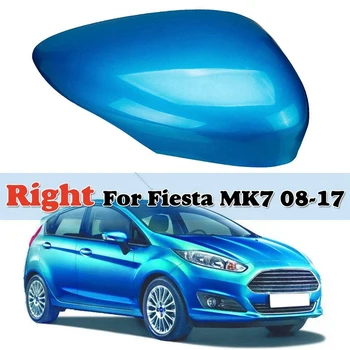 Desno Krilo Vrat Rearview Mirror Kritje za Ford Fiesta MK7 2008 2009 2010 2011 2012 2013 2014 2015 2016 2017 Modra