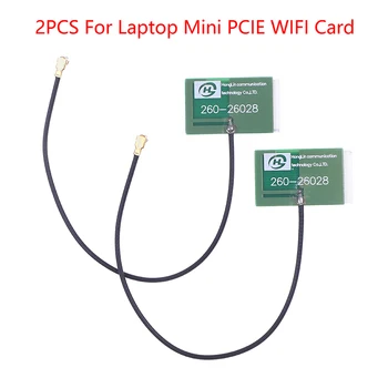 Nove 2x IPEX Notranje Antene WIFI za Mini PCIE WIFI Kartico za Računalnik, Prenosni Računalnik in Mreženje