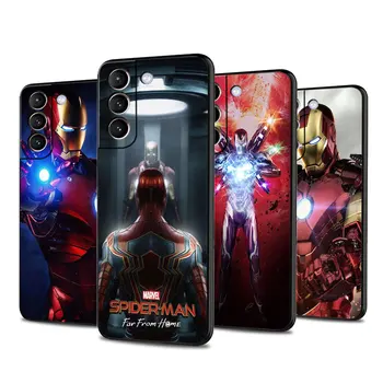 Marvel, Iron Man, ocena 4 Kul Telefon Primeru Za Samsung Galaxy S9 Plus Opomba 20 9 S22 Ultra S20 FE S23 S10e S21 Silikonski Pokrov Fundas