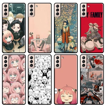 Spy X Družino Anime Manga Pokrovček Za Samsung Galaxy S20 FE S8 S9 S10 Plus Opomba 10 Opomba 20 Ultra S21 Ultra Primeru Telefon