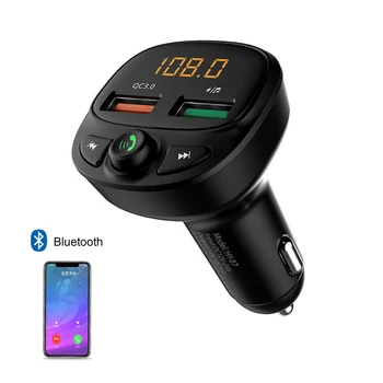 12/24V Avto Avdio Radio Preklop Predvajalnik MP3 Gumb Polnilnik USB 3.0 Adapter za Ločevanje Bluetooth Prostoročni Komplet Avtomobilski Pribor