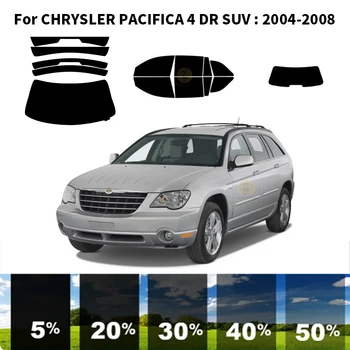 Precut nanoceramics avto UV Okno Odtenek Komplet Avtomobilsko Okno Film Za CHRYSLER PACIFICA 4 DR SUV 2004-2008