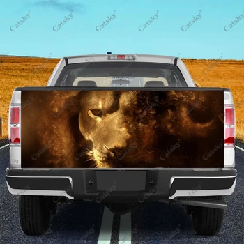 lev živali Avto nalepke tovornjak zadaj rep spremembe slikarstvo, ki je primerna za tovornjak bolečine embalaža pribor decals