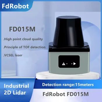 FdRobot lidar FD015M TOF 15m industrijske 2D laser, ki segajo radar za robot ovira, izogibanje Stene tla zaslon interakcije