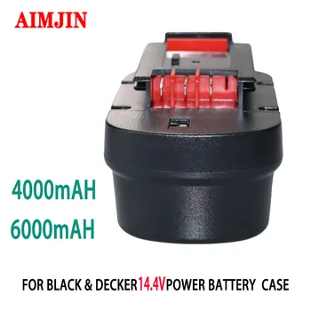 14,4 V 4000 mah 6000mAh NiMH Akumulatorska Baterija Je Primerna za Black&Decker 14,4 V Električna Orodja